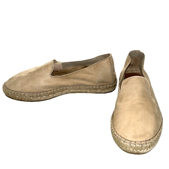 Free People Laurel Canyon Camel Tan Leather Espadrilles - 9 - Picture 5 of 16
